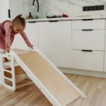 3-in-1 evoliucinė stebėjimo bokštelis su čiuožykla • floki