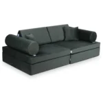 Modulinė žaidimų sofa iš storos aksomo, 8 dalių, 2 dydžiai • tobias+
