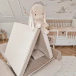 Modulinė 4 dalių žaidimų sofa iš storos aksomo, 2 dydžiai • tobias