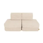 4 dalių modulinė žaidimų sofa iš smulkaus korduro, slimcord • loke