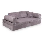Modulinė 8 dalių žaidimų sofa iš stambaus ruoželinio velveto, 2 dydžiai • tobias+