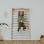 2-in-1 evoliucinis Pikler trikampis, švedų siena • åke