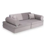 Modulinė žaidimų sofa iš storos aksomo, 8 dalių, 2 dydžiai • tobias+