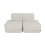 4 dalių modulinė žaidimų sofa iš smulkaus korduro, slimcord • loke