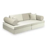 Modulinė žaidimų sofa iš storos aksomo, 8 dalių, 2 dydžiai • tobias+