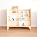 FSC medžio montessori knygų spinta • oasis