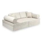 Modulinė 8 dalių žaidimų sofa iš stambaus ruoželinio velveto, 2 dydžiai • tobias+