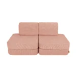 4 dalių modulinė žaidimų sofa iš smulkaus korduro, slimcord • loke