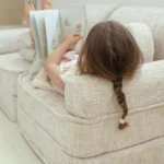 10 dalių modulinė žaidimų sofa iš tvidinio audinio „Tangle“ • loke+