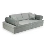 Modulinė žaidimų sofa iš storos aksomo, 8 dalių, 2 dydžiai • tobias+