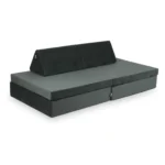 Modulinė 4 dalių žaidimų sofa iš storos aksomo, 2 dydžiai • tobias